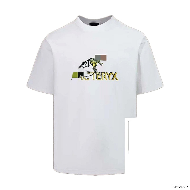 Arc'teryx Dinosaur Print Casual Style White T-Shirt