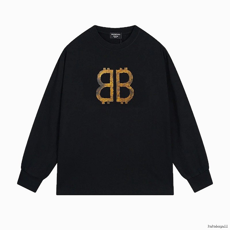 Balenciaga BB Print Black Sweatshirt