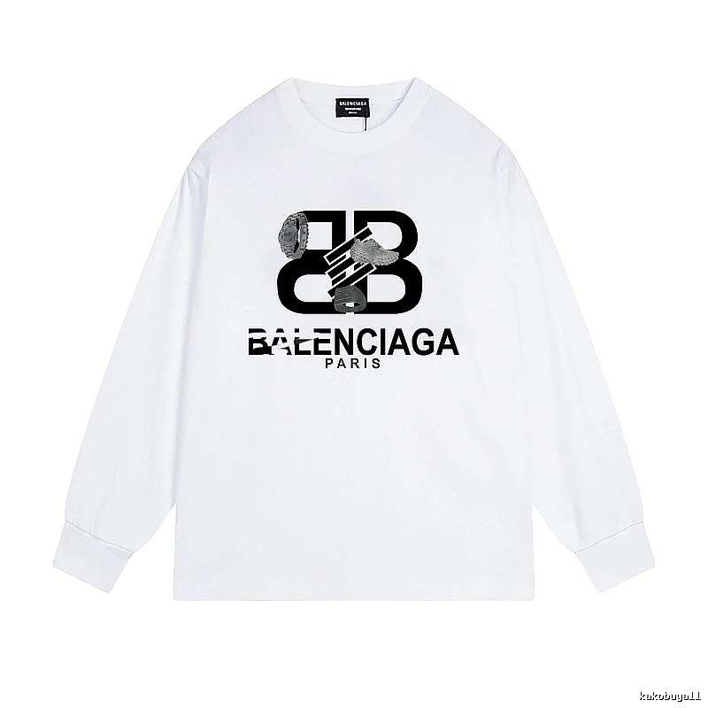 Balenciaga BB Series Simple White T-shirt