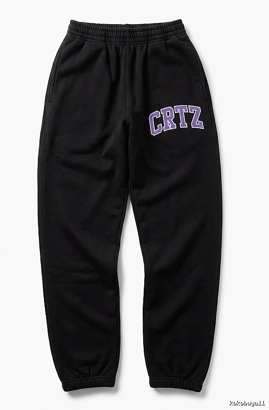 Corteiz CRTZ casual style black pants