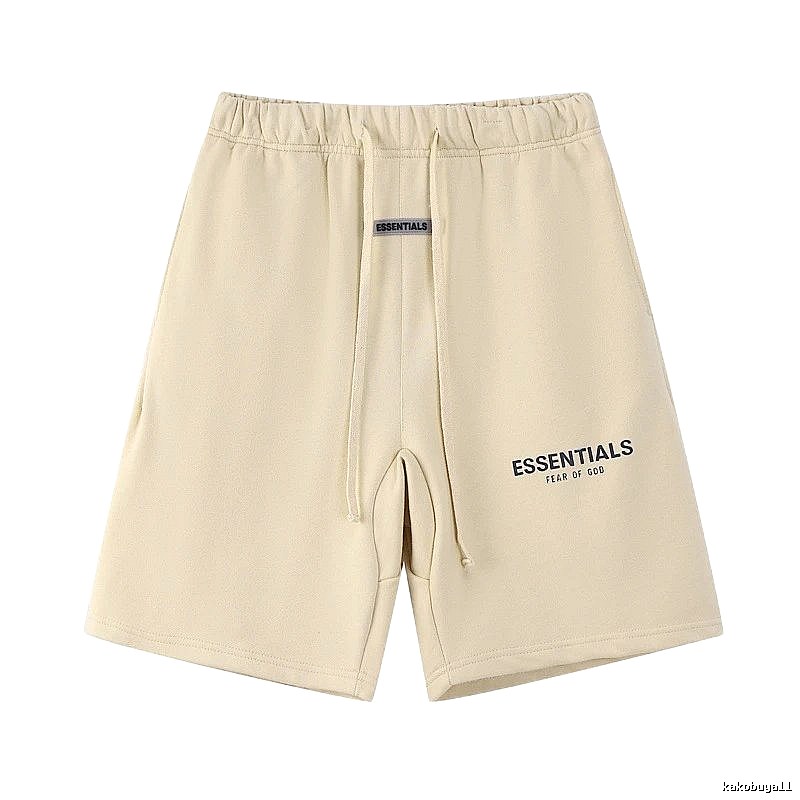 ESSENTIALS minimalist style beige shorts