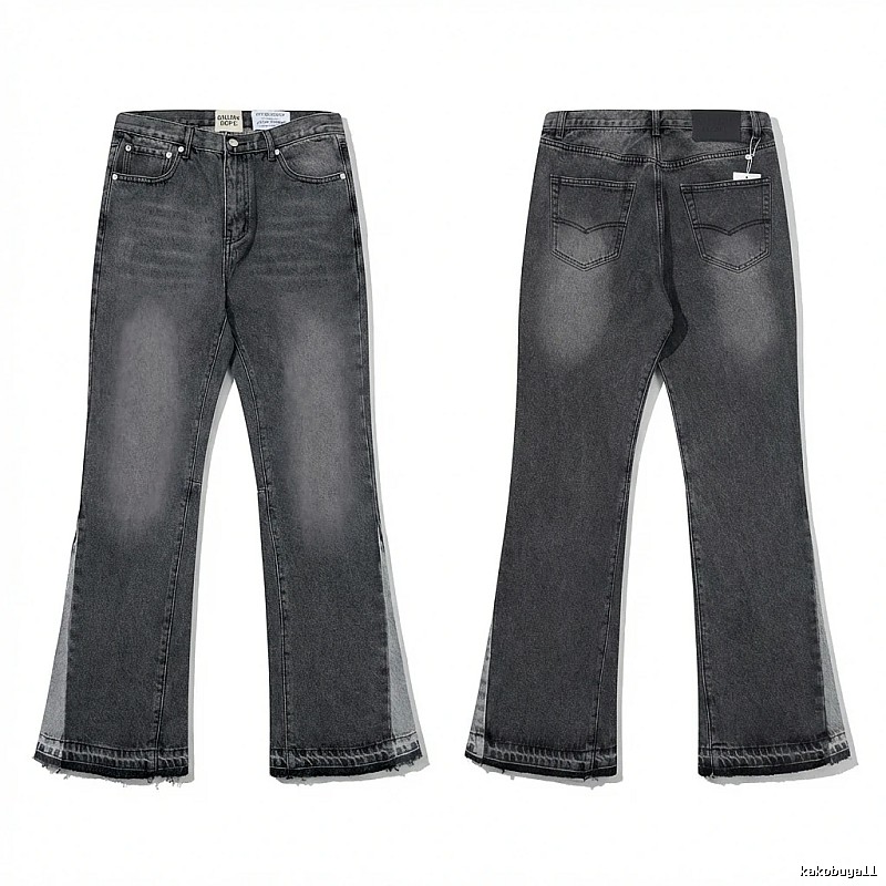 Gallery Dept Retro Style Black and Grey Jeans