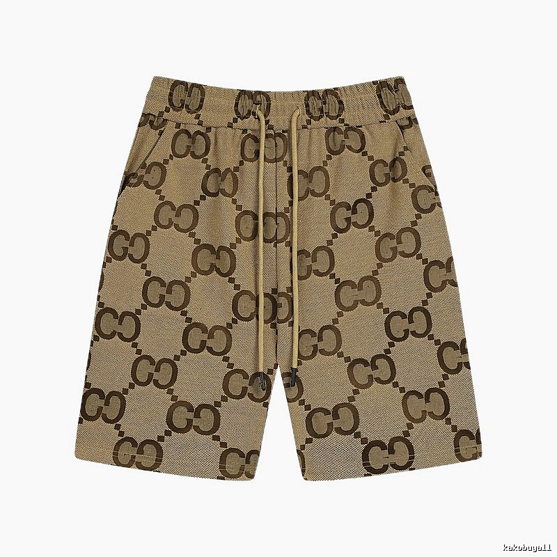 Gucci Double G Brown Retro Shorts