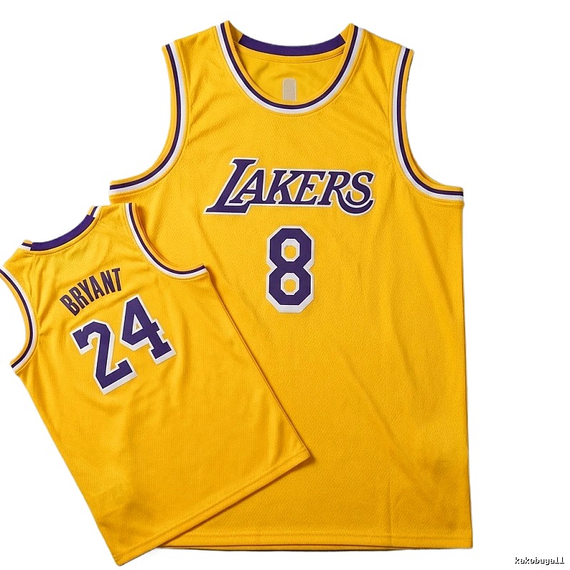 Kobe Lakers retro yellow jersey