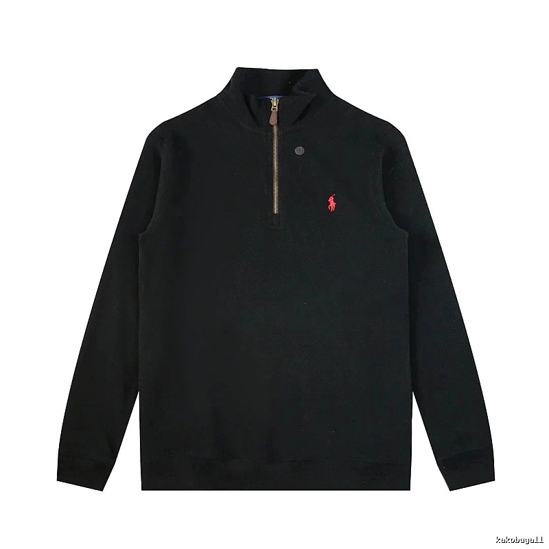 Lacoste Daily Quarter-zip sweatshirt Black Quarter Zip for City Outfits