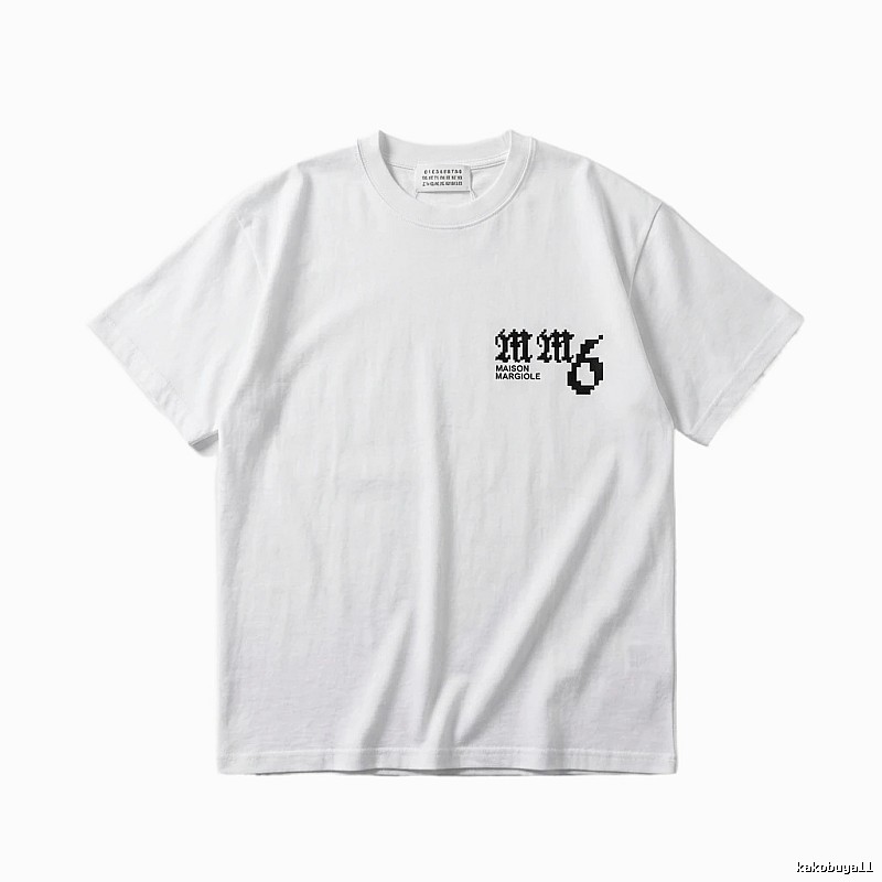 Maison Margiela simple-style white T-shirt