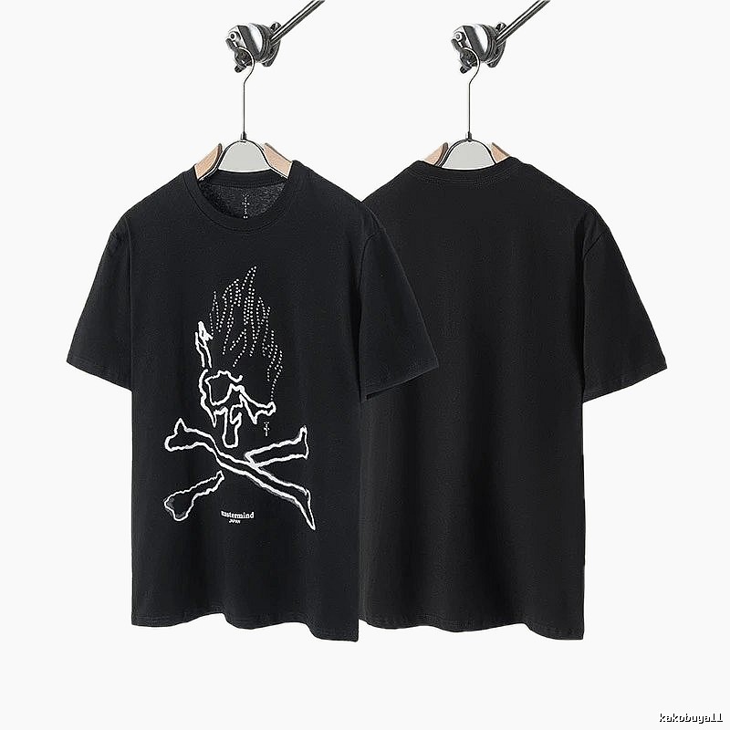 MMJ x Travis Scott Skull Street Style Black T-Shirt