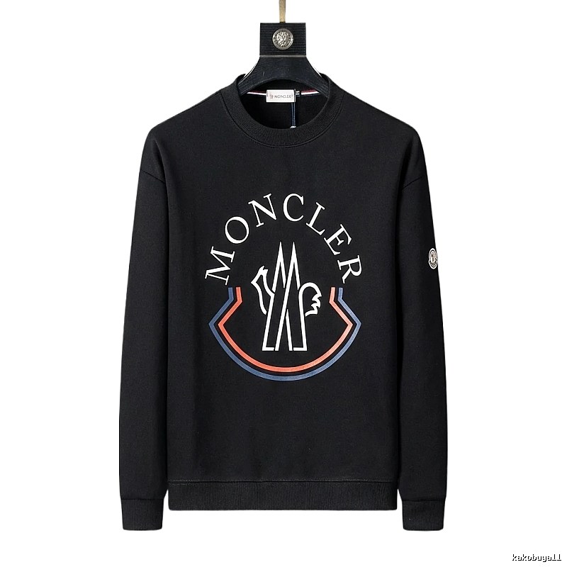 Moncler Classic and Stylish Black Sweatshirt