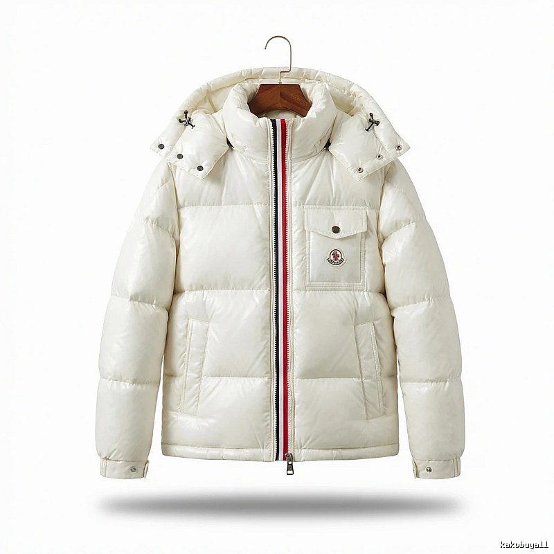 Moncler classic style fashionable white down jacket