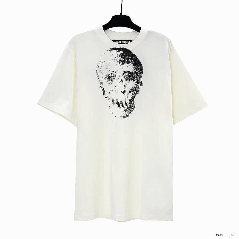Palm Angels Relaxed Logo T-shirt White Palm Tree with Designer-Inspired Detail