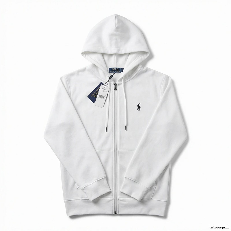 Ralph Lauren basic casual white sweatshirt