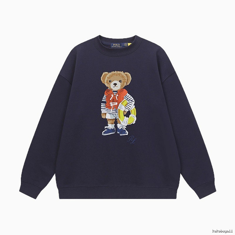 Ralph Lauren Bear Navy-style Sweatshirt