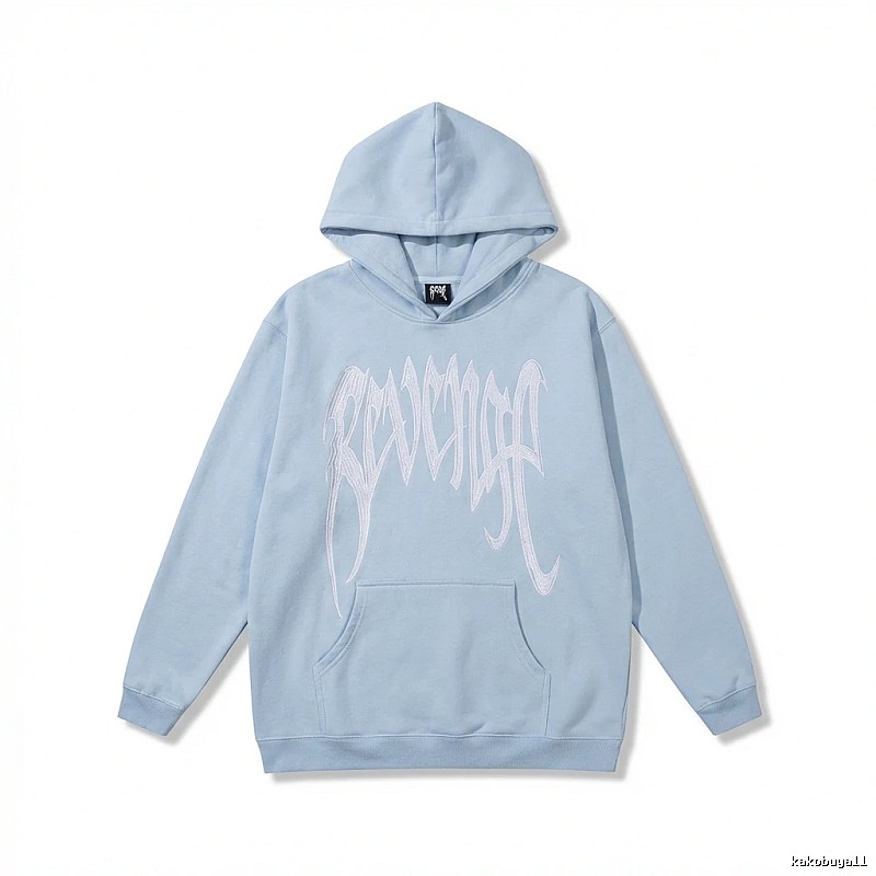 Revenge trendy and cool style light blue sweatshirt
