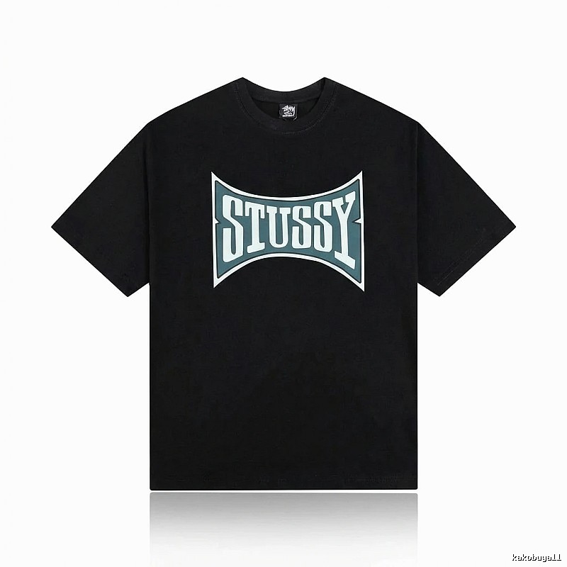 Stussy classic black T-shirt
