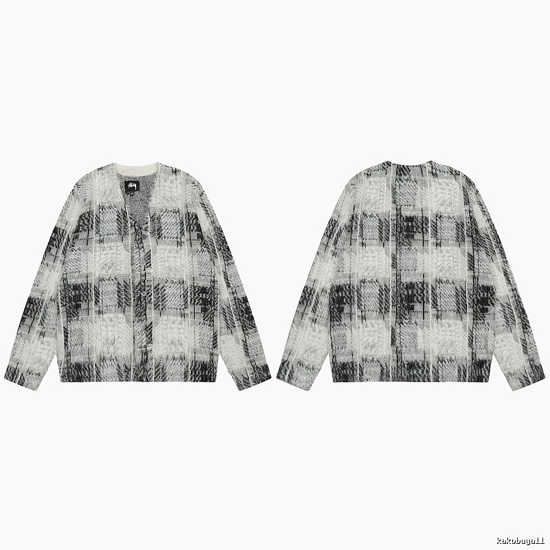 Stussy Gray Swirl Graphic SweatShirt Gift Ready
