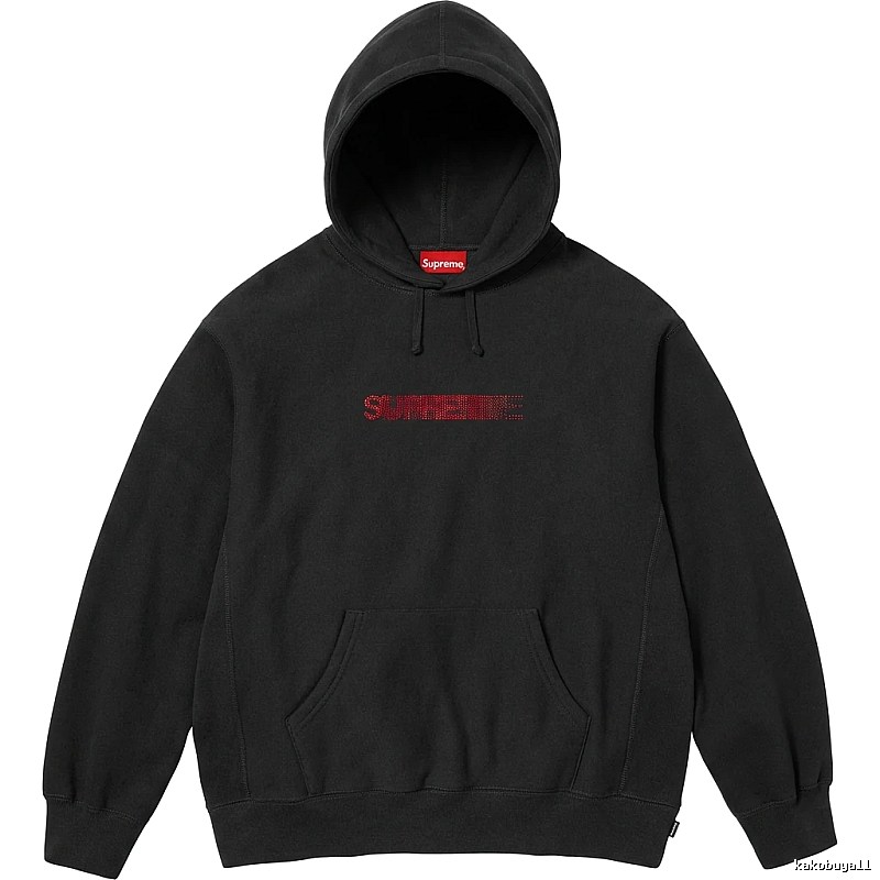 Supreme basic simple black sweatshirt