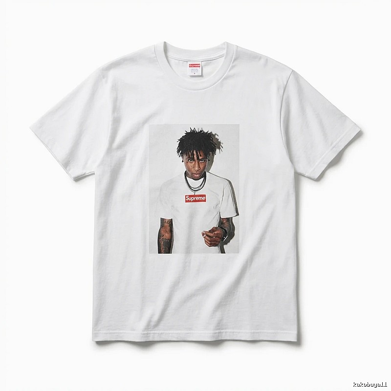 Supreme Portrait Style White T-shirt