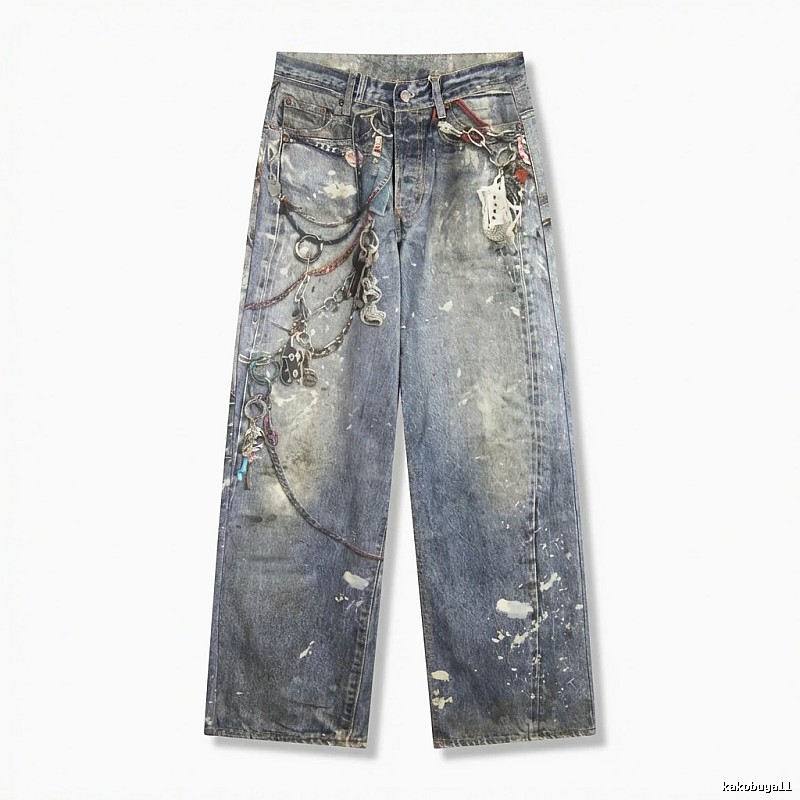 Acne Studios' jeans with a unique style