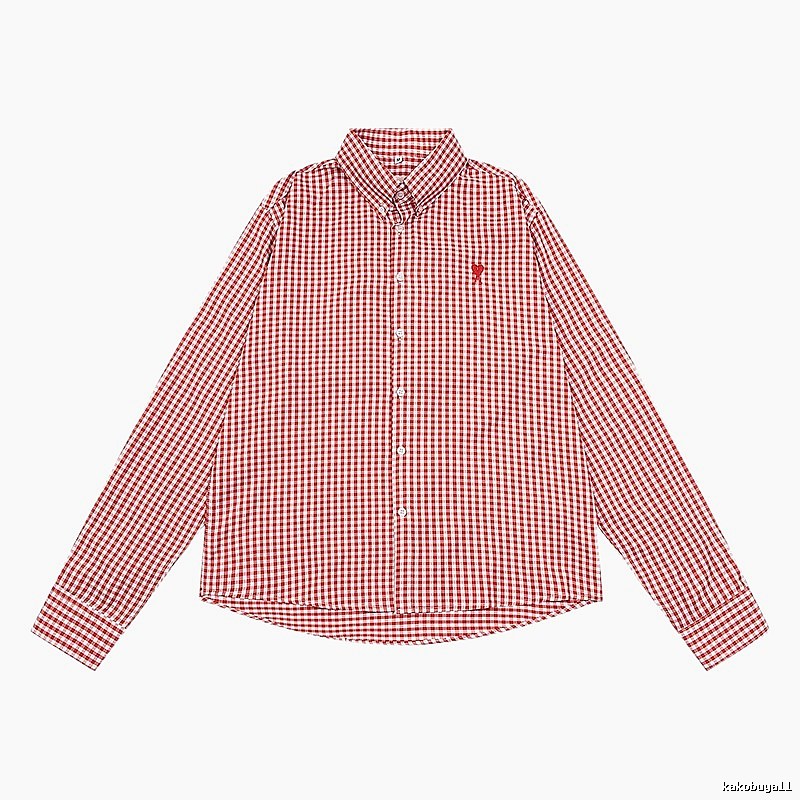 AMI checkered retro-style shirt
