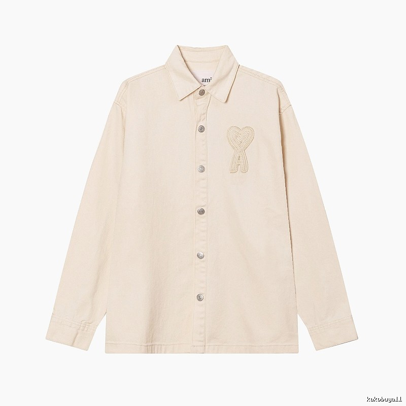 AMI Embroidered Love Style Shirt