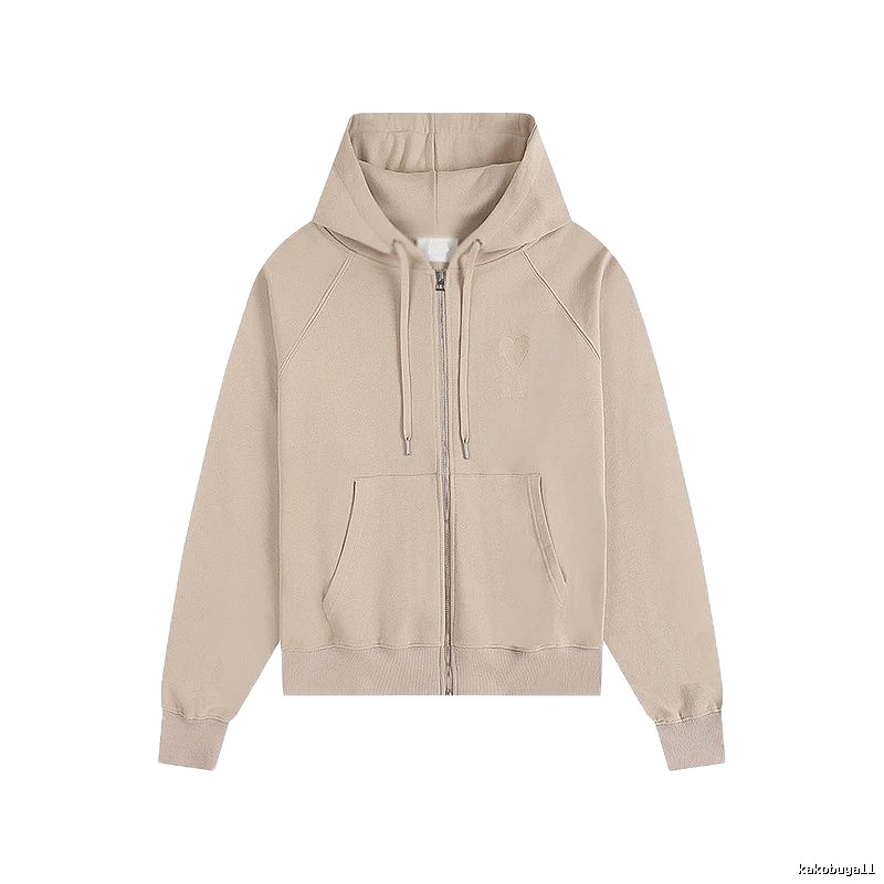 AMI Extremely Complex Style Beige Hoodie