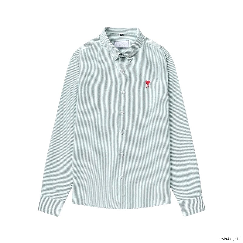 AMI Heart - Shaped Stripe Shirt