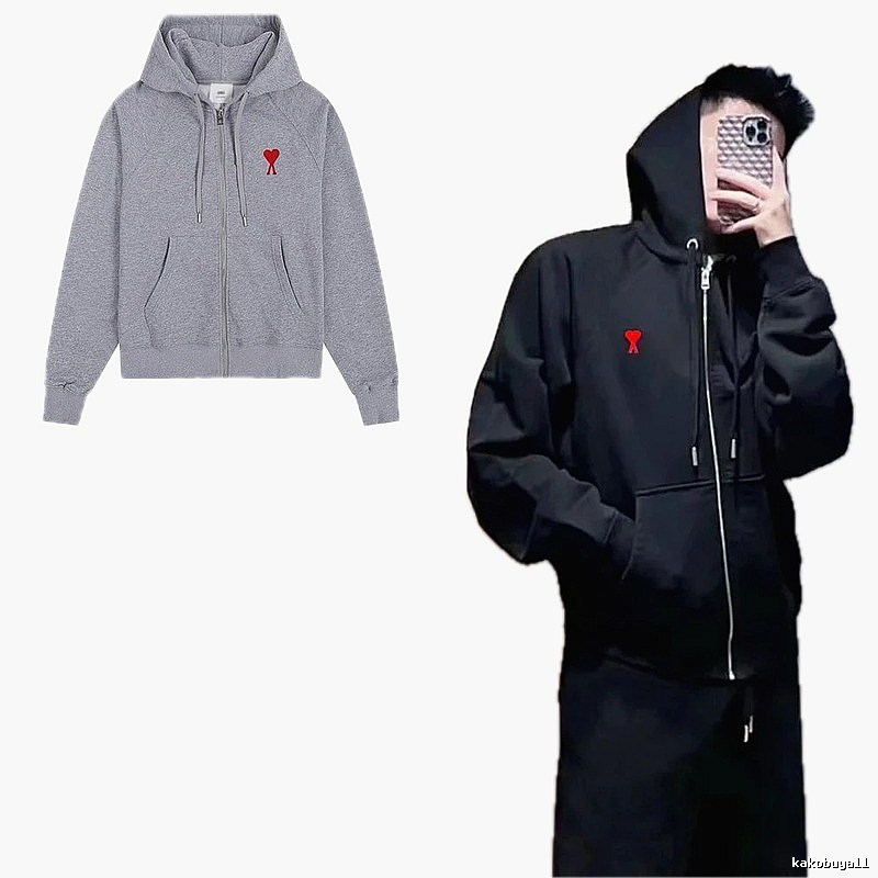 AMI Love Embroidery Trendy Brand Sweatshirt