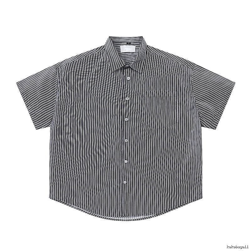 AMI striped retro-style shirt