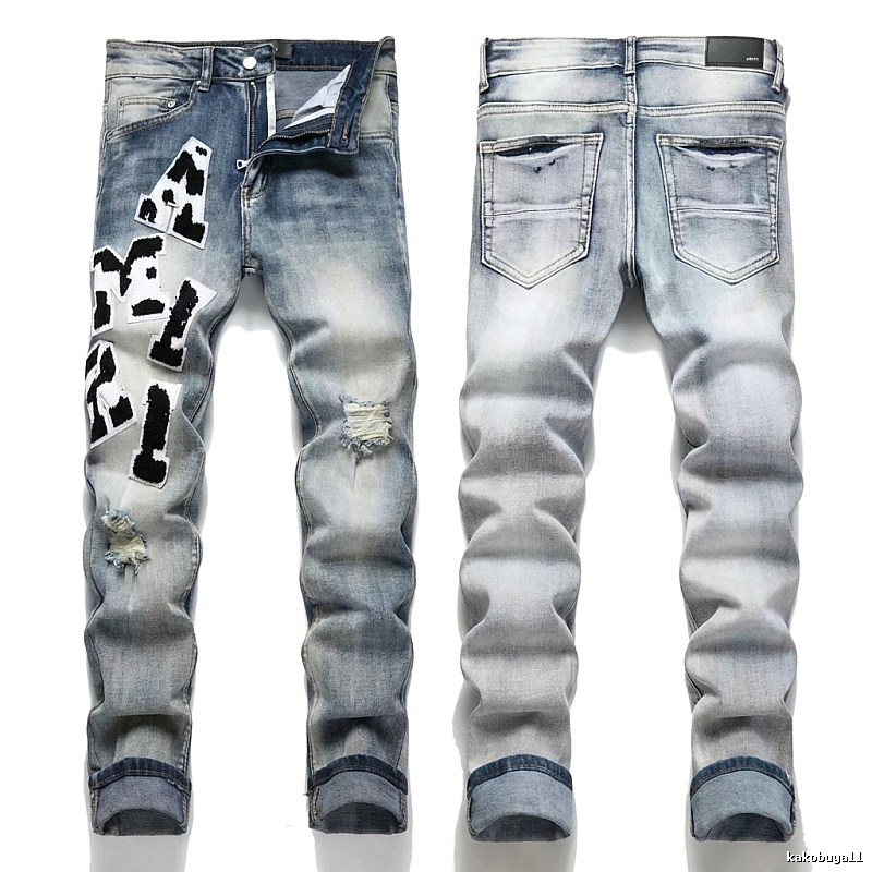 AMIRI Ripped Trendy and Cool Style Jeans