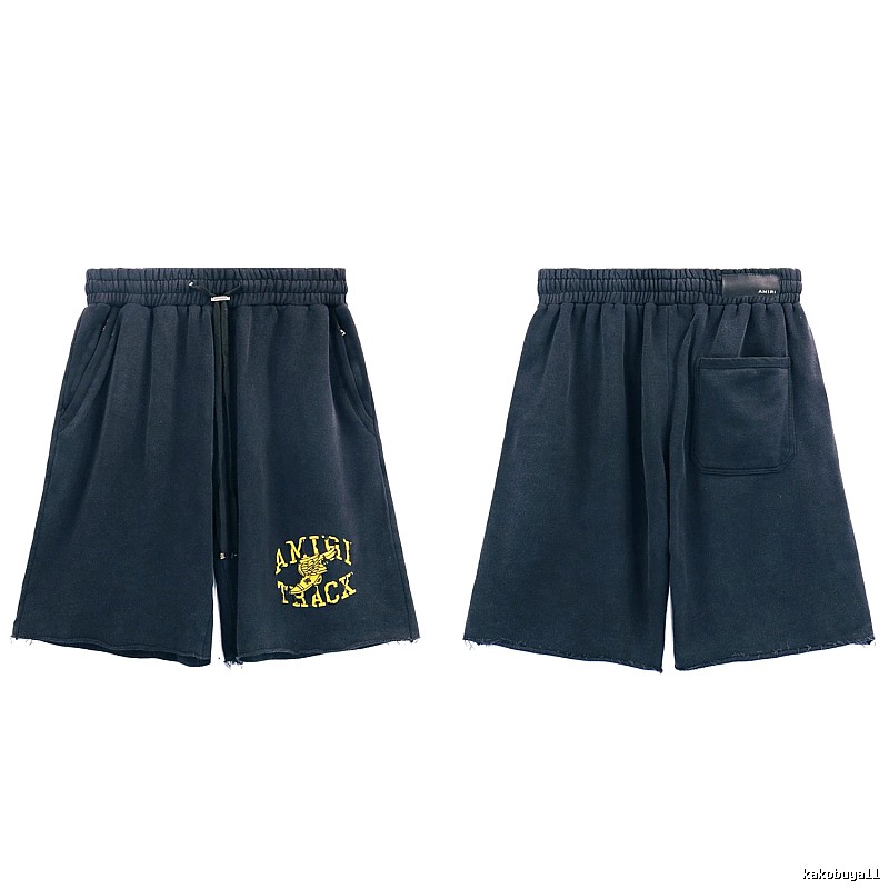 AMIRI Track American High Street Black Shorts