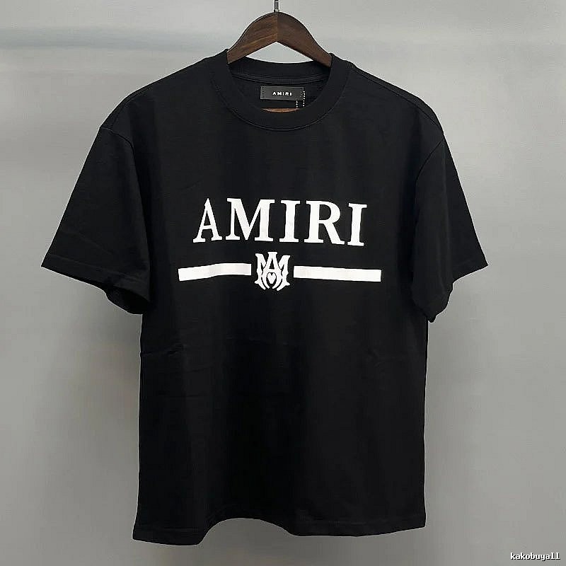 Amiri White Black Records Graphic T-Shirt Signature Detail