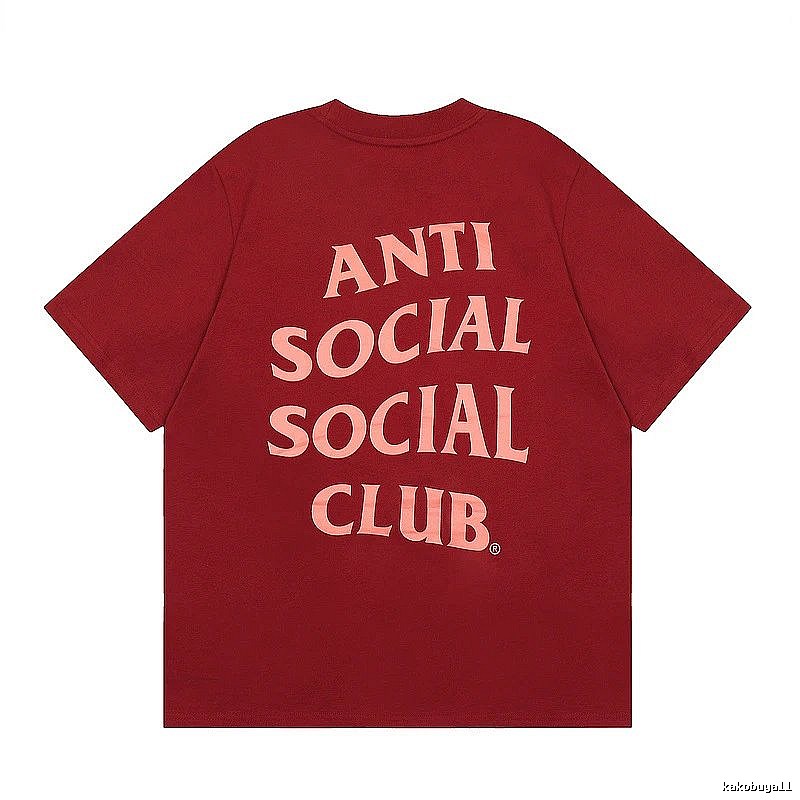 Anti Social Social Club Travel Logo T-shirt Black Orange Anti with Modern Look