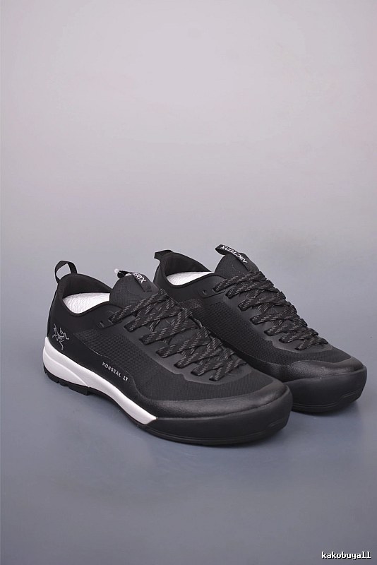 Arc'teryx Trail Sneakers with Technical Upper in Black and White