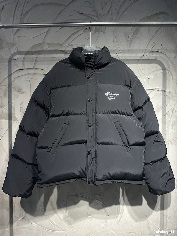 Balenciaga black down jacket