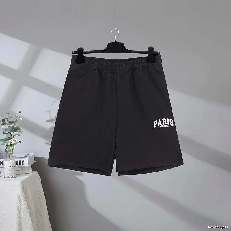 Balenciaga casual style black shorts