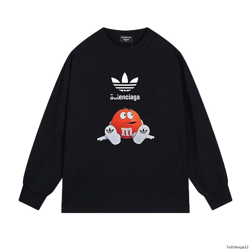 Balenciaga Co-branded Trendy T-shirt