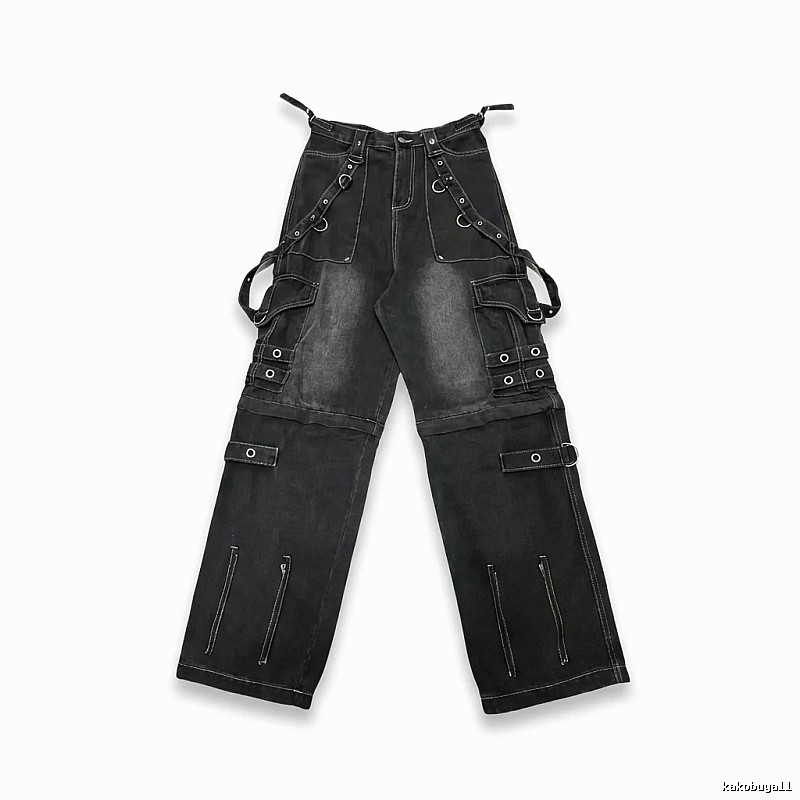 Balenciaga dark workwear style jeans