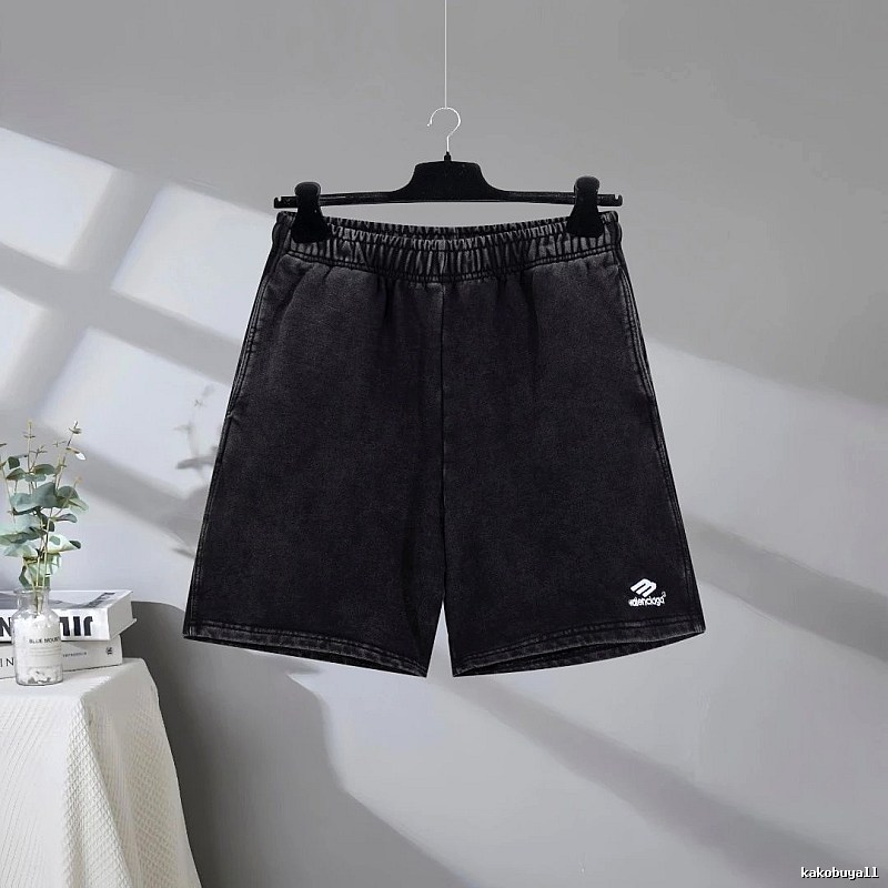 Balenciaga denim-style shorts