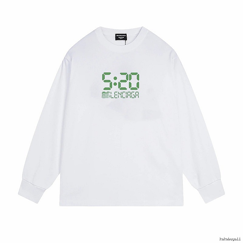Balenciaga digital-style white T-shirt