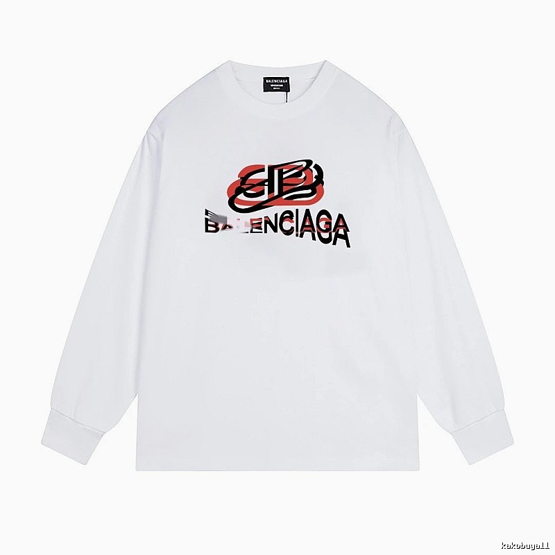 Balenciaga letter white sweatshirt