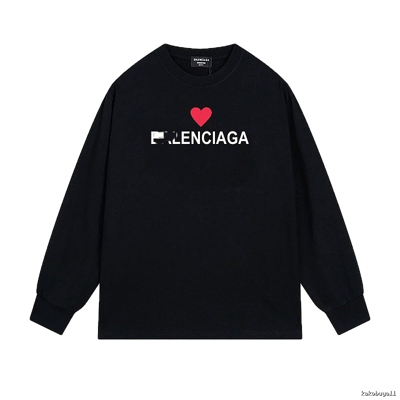 Balenciaga Love Simple Black T-shirt