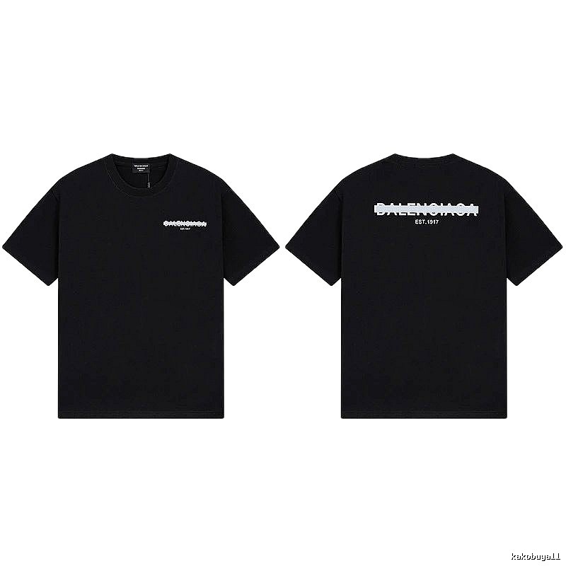 Balenciaga minimalist black T-shirt