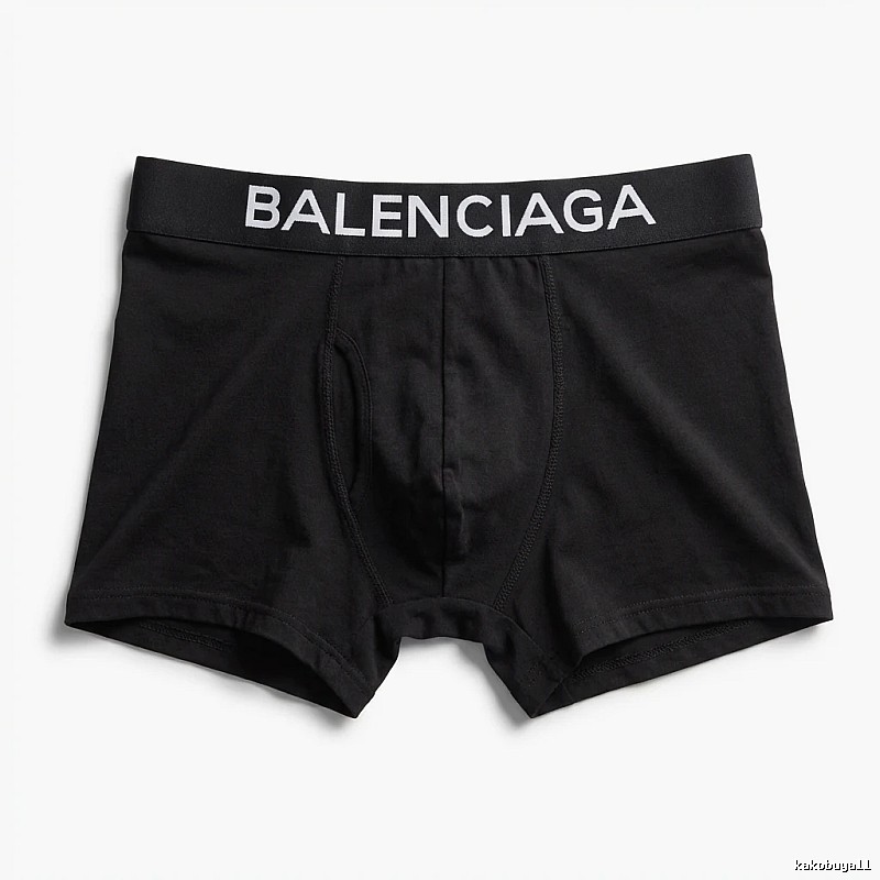 Balenciaga minimalist style black underwear