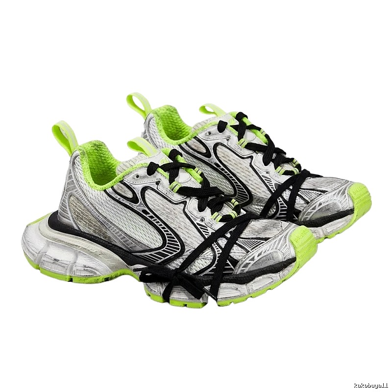 Balenciaga retro fluorescent sneakers
