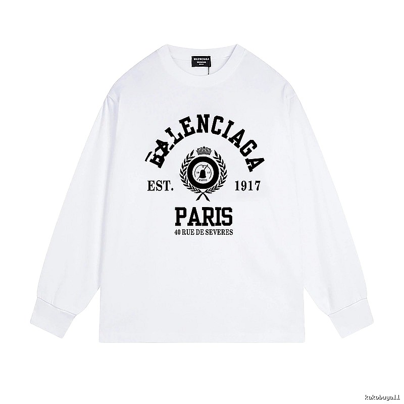 Balenciaga retro-style white T-shirt