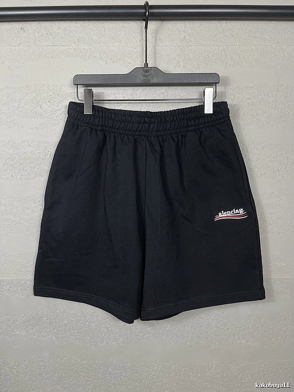 Balenciaga sporty black shorts