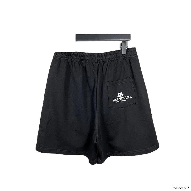 Balenciaga sporty black shorts