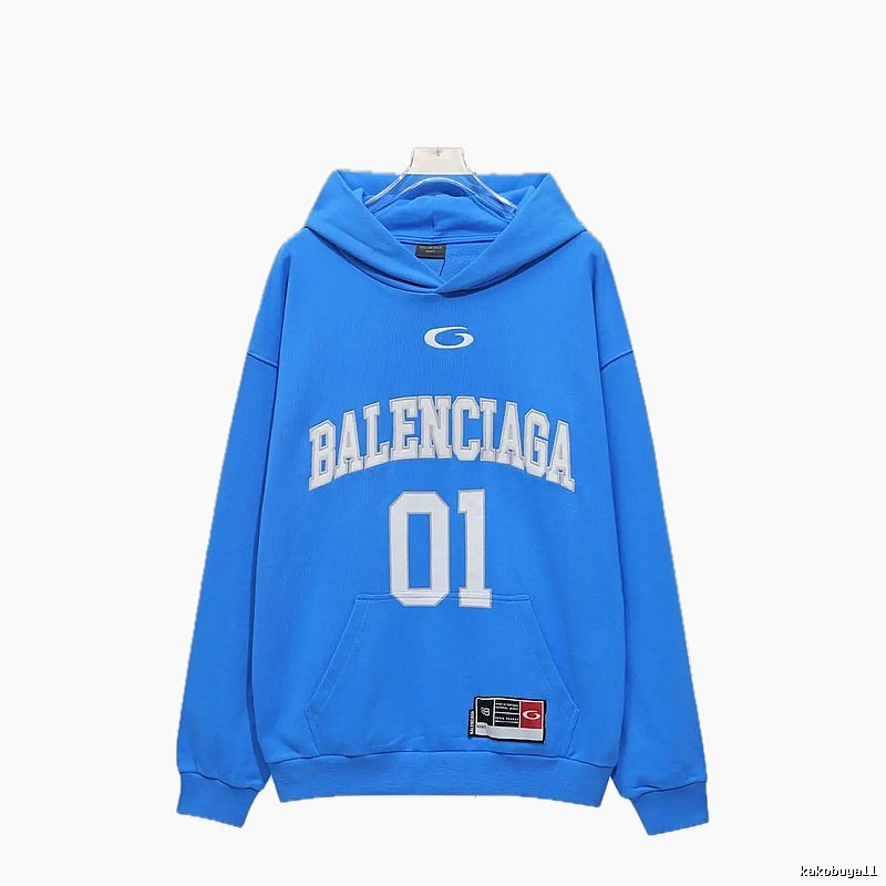 Balenciaga sporty blue sweatshirt