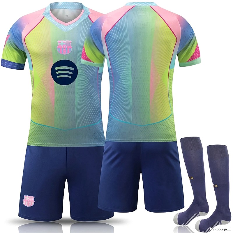 Barcelona gradient sports style jersey