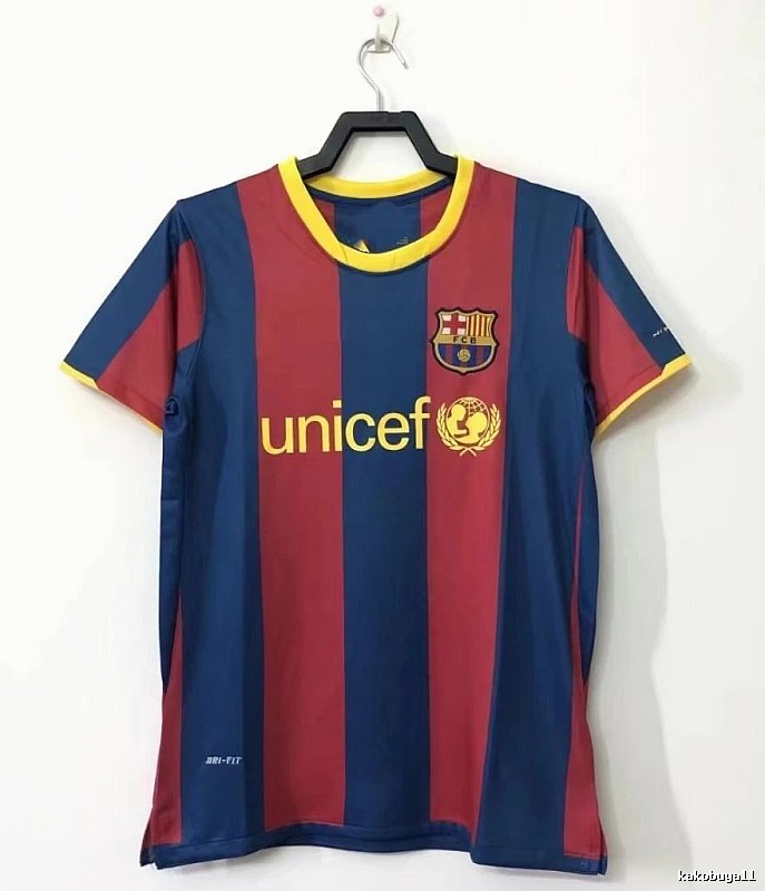 Barcelona Weekend Retro soccer jersey Blue Red Barcelona for Weekend Wear